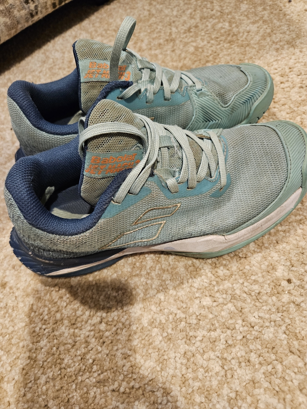 Babolat Kids' Teal & Navy Tennis Sneakers